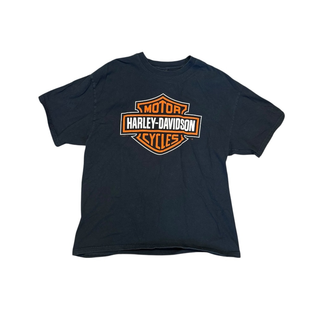 Harley-Davidson Charcoal Tee with Classic Logo - Picture 3 of 7